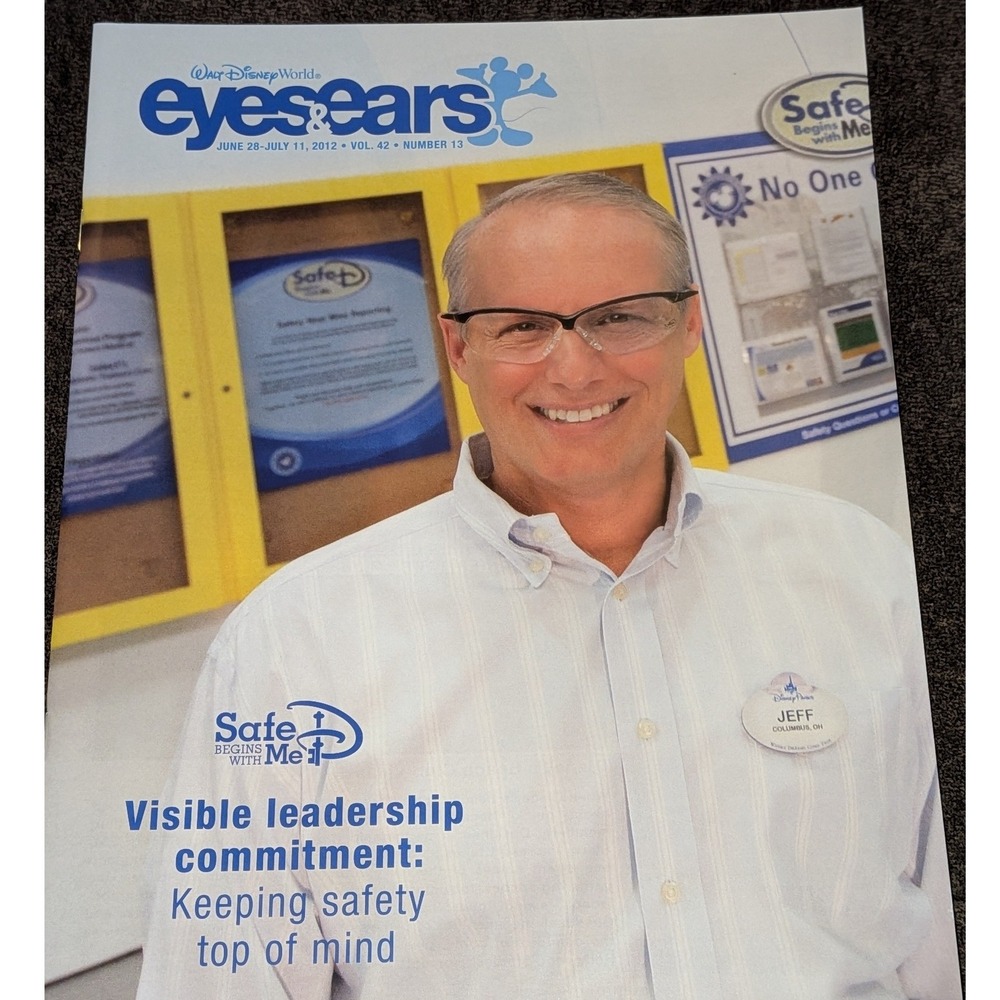 Walt Disney World Eyes & Ears Magazine June 2012 Vol 42 No 13‎ Cast Member News